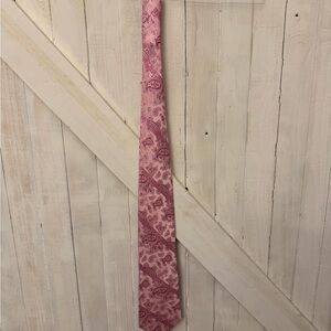 Tasso Elba Pink Paisley Neck Tie
